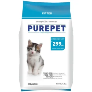 Purepet Dry Food for Kittens - Ocean Fish