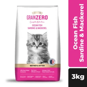 Signature Dry Cat Food Grain Zero Ocean Fish, Sardine and Mackerel Mother and Kitten