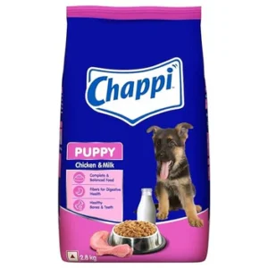 Chappi Dry Dog Food for Puppies - Chicken and Milk
