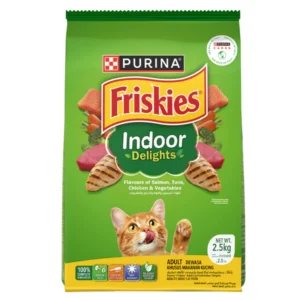 Friskies Adult Dry Cat Food Indoor Delights