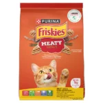 Friskies Adult Dry Cat Food Meaty Grills