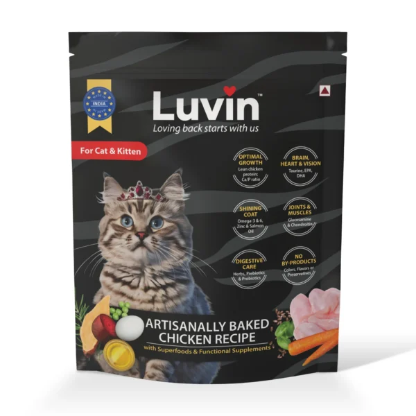 Luvin Artisanally Baked Dry Cat Food
