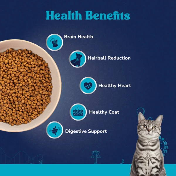 Carniwel Fresh Fish & Shrimp Dry Cat Food, Adult - Image 3