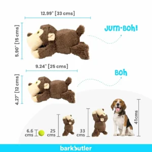 Jumboh The Bear Dog Toy