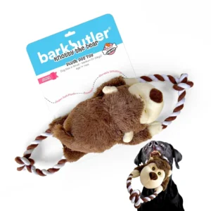 Knotty The Bear Dog Toy