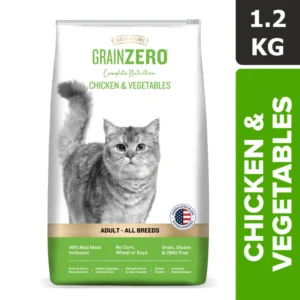 Signature Adult Dry Cat Food Grain Zero Chicken & Vegetable Adult All Breed