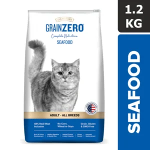 Signature Adult Dry Cat Food Grain Zero Seafood Adult All Breed