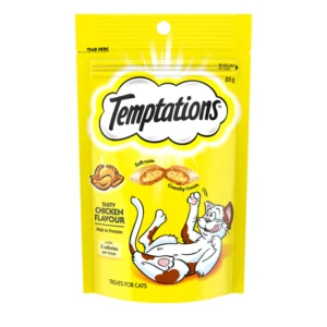 Temptations Cat Treats - Chicken Flavor - 85g (4 pcs)