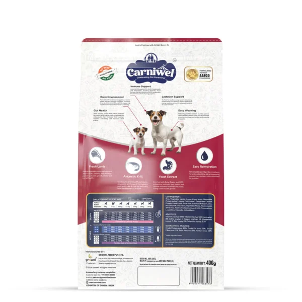 Carniwel Fresh Lamb Dry Dog Food for Starter - Image 6