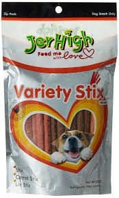 JerHigh Variety Stick Dog Meaty Treat - 200 gm